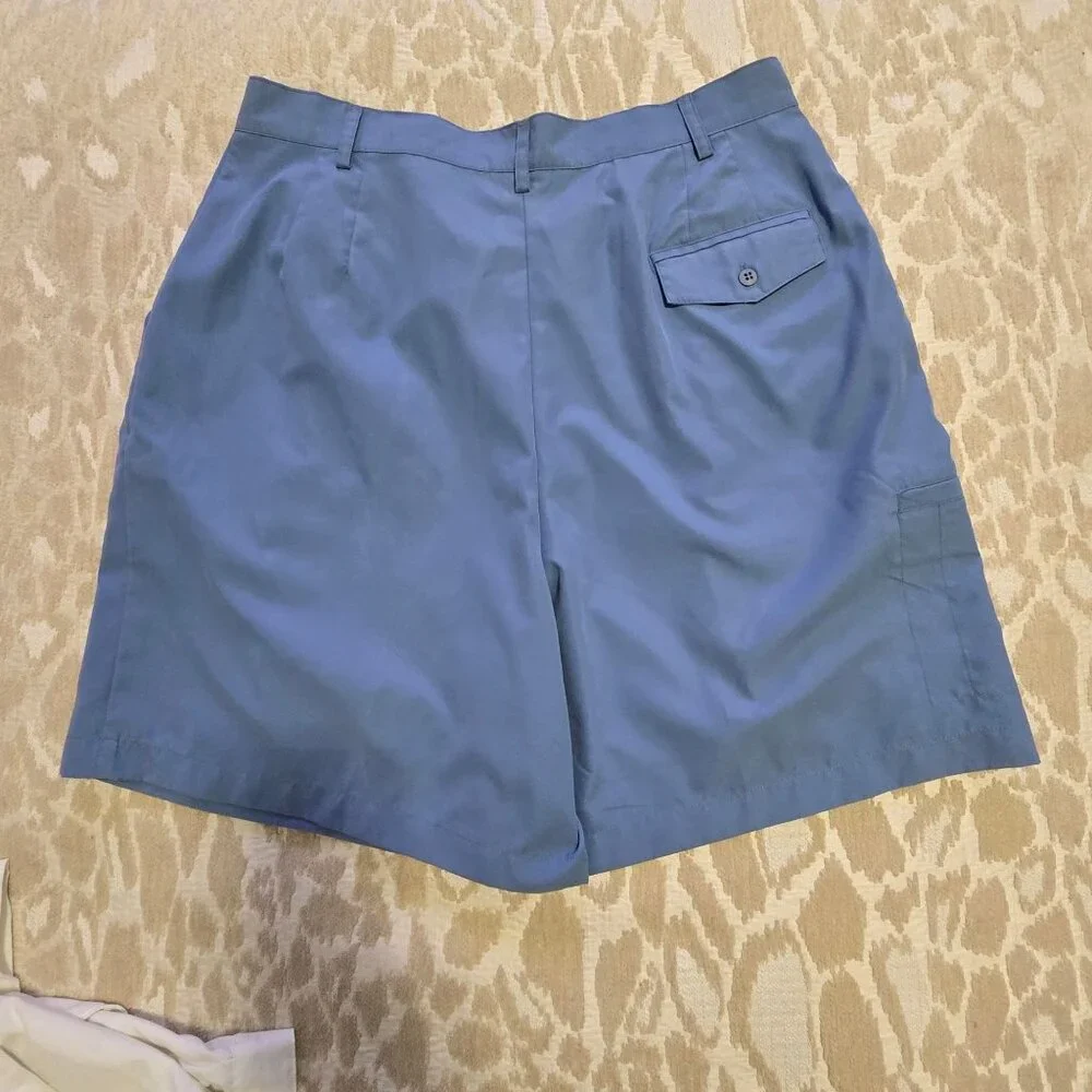 Lot Of 2 Charter Club Womens Golf Shorts Size 14 Blue & White - Picture 10 of 16